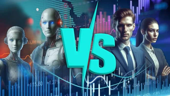 AI vs human trading