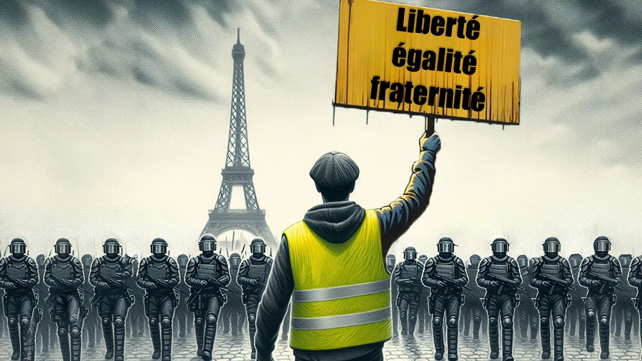 Yellow Vests protest in France